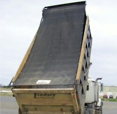 7 6" x 50 Heavy Duty Mesh Dump Truck Tarp