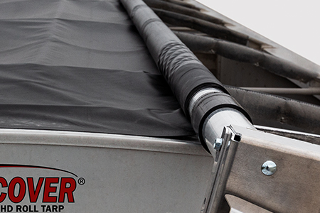 EZ-LOC HD Roll Tarp System for Trailers | 45  X 96" (Bows not included)