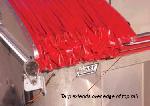 18oz. Vinyl Replacement Tarps for Mountain Tarp N Go Side-Drop Cable Systems 96 Wide