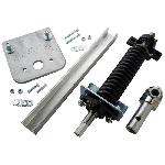 Mountain K0269HRA Hex Round Underbody Assembly with Pillow Block, Drop Plate, and Arm Connector Plug, Driver Side
