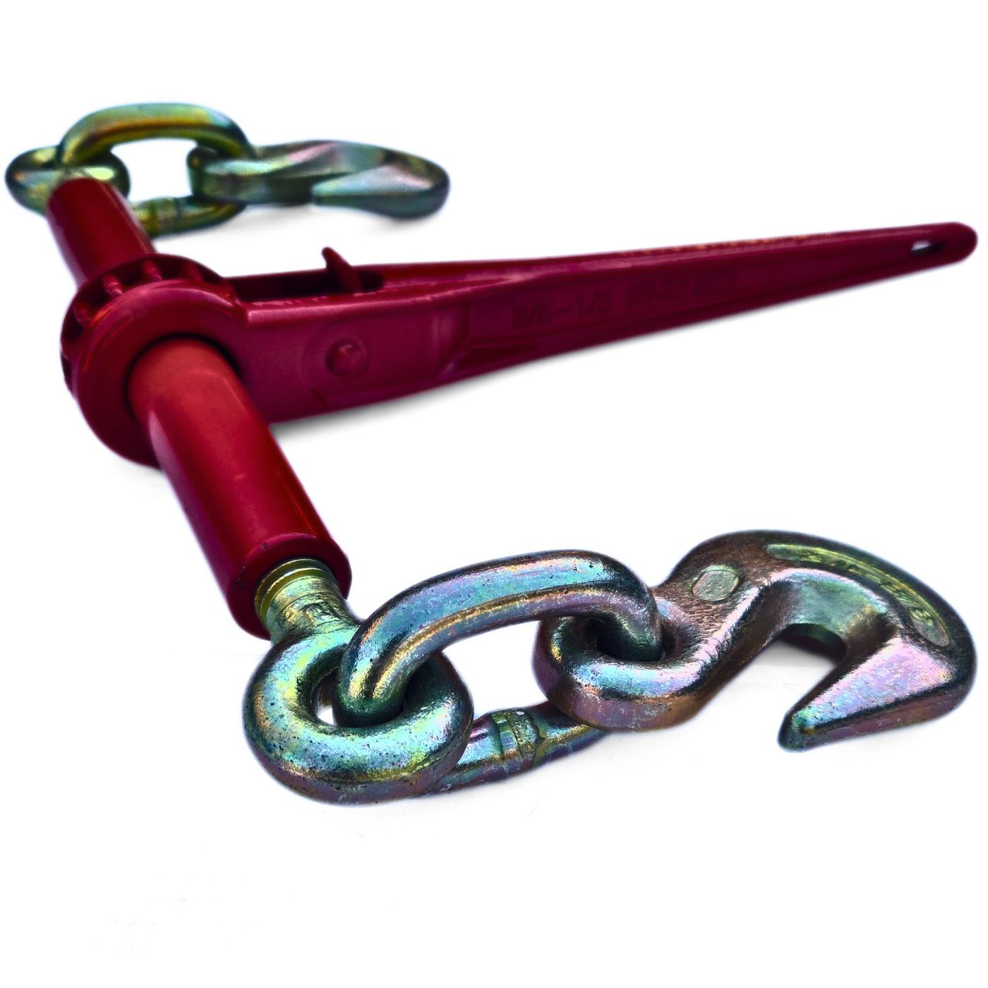 3/8" - 1/2" Ratchet Loadbinder With 10mm Clevis Sling Hook Trailer Truck Lashing 36371 P