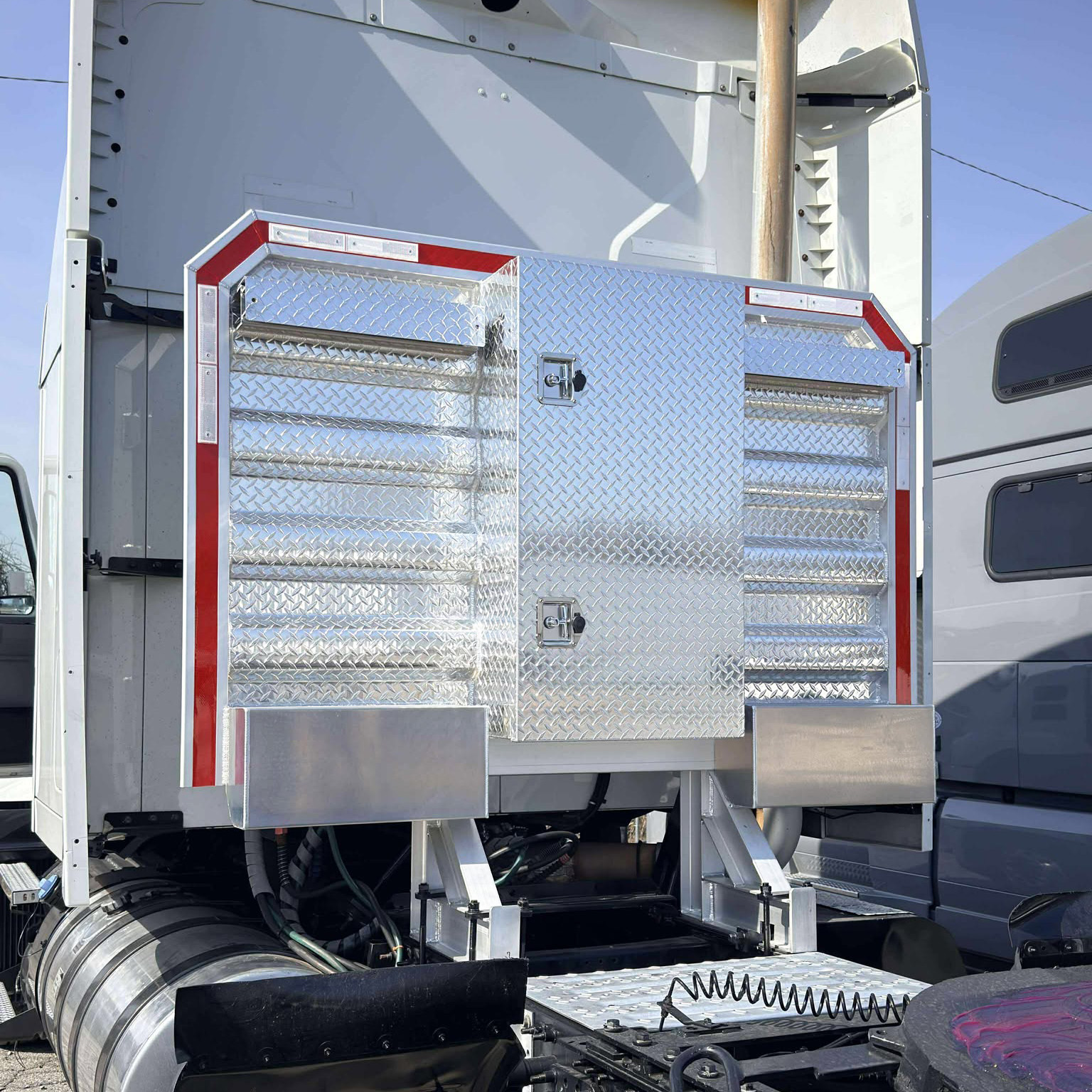 Headache Storage Rack Flatbed Headache Rack - Single Door (68