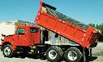 Waterproof Vinyl Dump Truck Tarps w/ Side and Tail Flaps