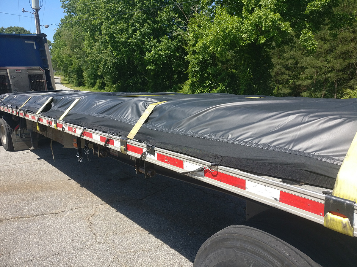 Flatbed Truck Tarps, Trucking Supplies