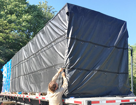 Lumber Tarps for Flatbed Trailers