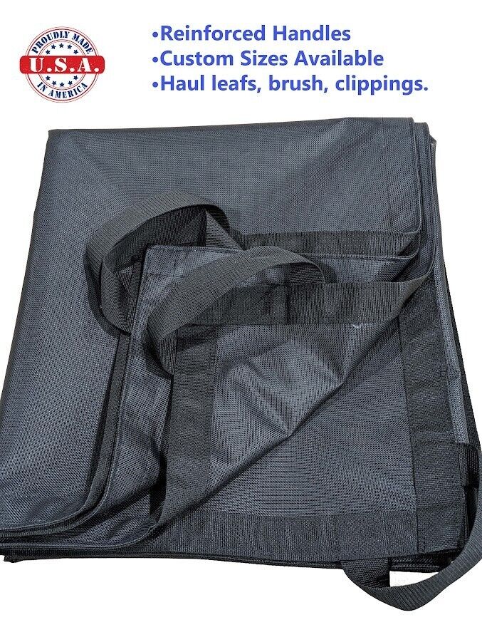 Mesh Leaf Tarp with Handles HD Mesh, 7' x 10' (Free Shipping