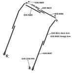 Ramken GHS5250-PIN 3-Spring Pivot Pin