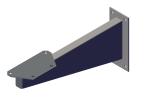 100438 Roll-Rite (OEM) Bracket, Pivot Mounting Bracket Right