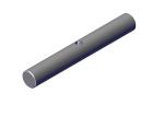 10160 Roll-Rite (OEM) Stub Shaft, 3/4 x 5 1/2 Axle