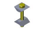 102038 Roll-Rite (OEM) Hardware, Shim Kit for 3 Side to Side Axle