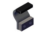 102749 Roll-Rite (OEM) Clamp, Side Dump Tarp Clamp w/Boot (Non-Hinged)
