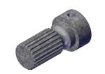 103725 Roll-Rite (OEM) Bolt on Spline Shaft to convert a 3 Axle
