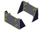 103867 Roll-Rite (OEM) Bracket, Mounting Brackets and Hardware for 103865