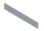 104056 Roll-Rite (OEM) Plate, AL 5052 Backing Plate for Rear Pivot Bracket 10 X 50