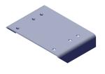 104278 Roll-Rite (OEM) Bracket, Alum Pivot Mounting Extension Plate