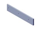 105175 Roll-Rite (OEM) Plate, Pivot Pin Plate for Cantilever Mount for Multiflex on Rear Barn Door Tailgate