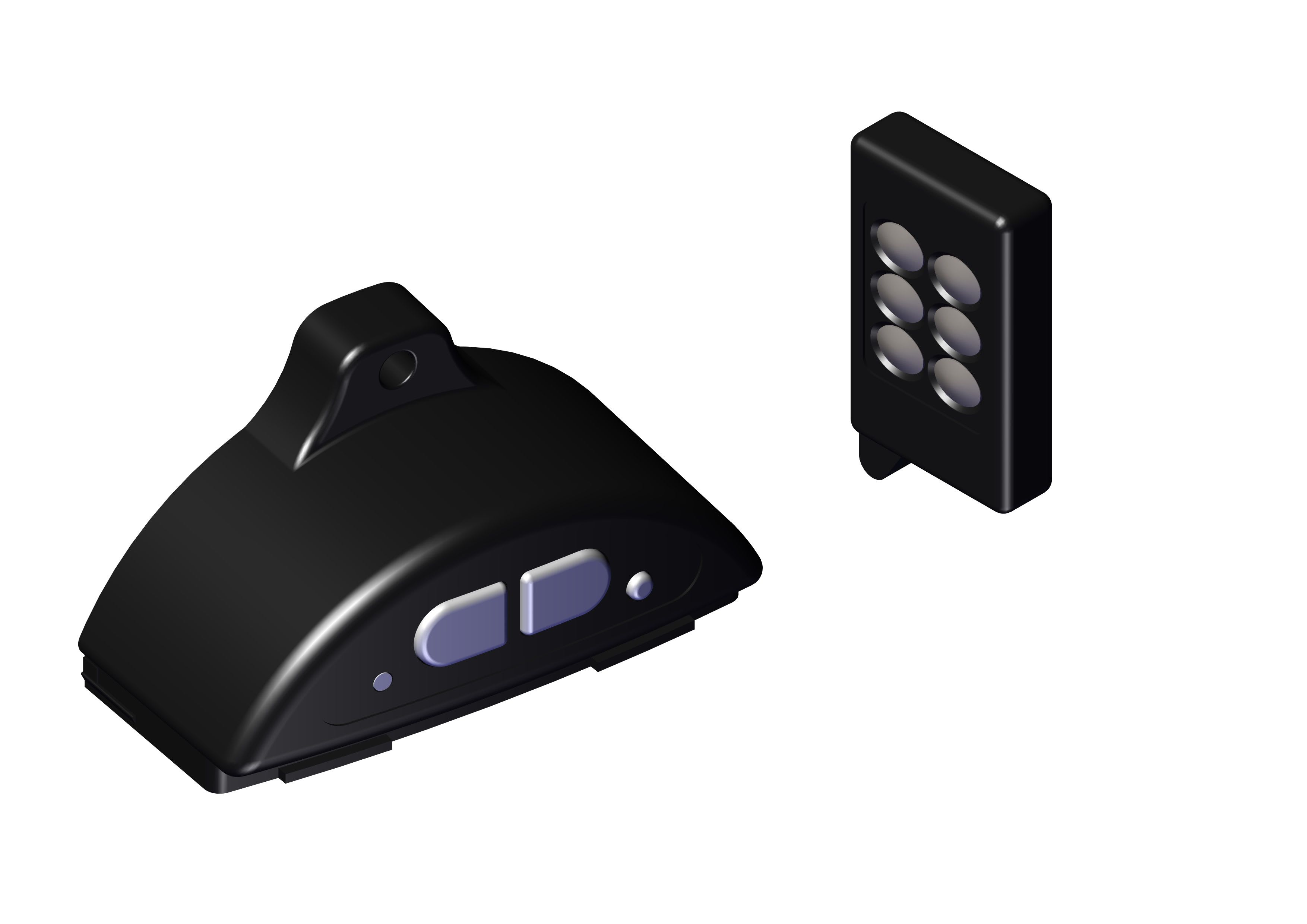 11000 Roll-Rite (OEM) Switch Kit, RF Receiver w/ keyfob & lanyard