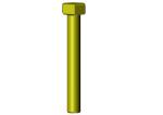 18312 Roll-Rite (OEM) Screw, 3/8-16x 2 3/4 Yellow Zinc Grade 8