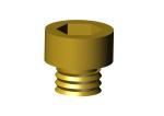 18313 Roll-Rite (OEM) Screw, Drive Gear Set Screw Grade 8 Yellow Zinc