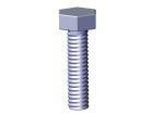 18700 Roll-Rite (OEM) Bolt, 1/4 x 1 Hex Head Bolt