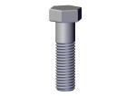 18713 Roll-Rite (OEM) Bolt, 5/8-11 x 2 1/2 gr.5 hex cap, zinc