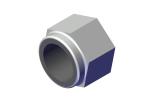 18805 Roll-Rite (OEM) Nut, M10-1.5 Nylock Zinc