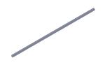 31010 Roll-Rite (OEM) Axle, 79 Pre-Threaded Tarp Axle
