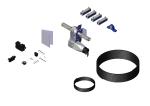 33120 Roll-Rite (OEM) Power Kit, Cable System - Thru-Shaft Gear Motor (24 RPM) & Mounting Couplers