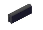 36300 Roll-Rite (OEM) Bumper, Rubber Bumper for Tarp Spool (each)
