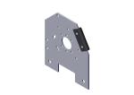 36338 Roll-Rite (OEM) Bracket, Aluminum Mounting Bracket - Driver Side
