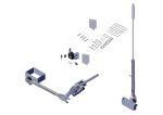 38208 Roll-Rite (OEM) Rite-Lock Power Arm Kit, Pass Stowing w/Ext Pivot & Multi Flex Arm for 2 Axle-No 6ga Wire-12V TS