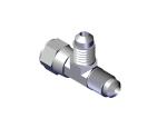 39314 Roll-Rite (OEM) Adapter, Tee #4 Male Tube to #4 Female Swivel to #4 male Tube