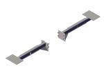 45173 Roll-Rite (OEM) Adjustable Straight Mount, for 6 &8 Spring Top Mount Pivots:(set)
