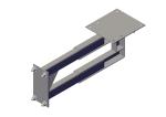 45175 Roll-Rite (OEM) Adjustable Straight Mount, for 12&16 Spring Top Mount Pivots:(RHS)