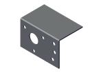 45930 Roll-Rite (OEM) Bracket, Steel Bracket SR, Driver 10ga 6.5x8