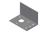 45940 Roll-Rite (OEM) Bracket, Steel Bracket, SR, Passenger
