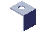 46734 Roll-Rite (OEM) Bracket, Guide Retainer for Narrow Sliding Pivot Sliding Rail