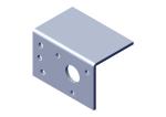 46940 Roll-Rite (OEM) Bracket, AL Bracket for SR Passenger