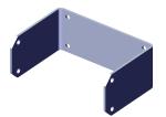 47279 Roll-Rite (OEM) Bracket, Inner Mounting Bracket for Ext Pivot on End dump