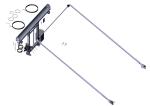 69203 Roll-Rite (OEM) DC203, TM Single Stage Tower, 5 Spring 84 Ext Pivot, Wide Bow Set,