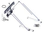 69300 Roll-Rite (OEM) DC300, SD Single Stage Tower, 6 Spring Low Profile Sliding Pivot, Wide Bow Set