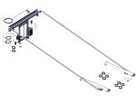 69312 Roll-Rite (OEM) DC312, SD Single Stage Tower, 12 Spring Sliding Pivot, Wide Bow Set