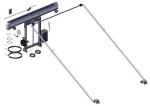 69400 Roll-Rite (OEM) DC400, SD Adjustable Tower, 6 Spring Top Mount Pivot, Wide Bow Set