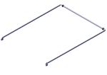 76840 Roll-Rite (OEM) Bow Set, Long Tension Bow 98 Wide Top Tube w/ 130 Long Side Arms