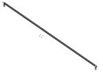 78300 Roll-Rite (OEM) Hold Down Bar Assembly - 80 (DB11HDBA)