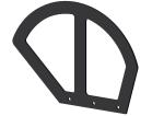 78538 Roll-Rite (OEM) Bracket, Arch 3/8 (ALC-014)