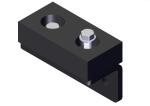 79473 Roll-Rite (OEM) Rubber Mounting Assembly, Powder Coated (RUB2MAP)
