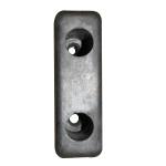 AFB-BMP-50000000 Tarpstop (OEM) Rubber Dock Bumper - 4-3/4 Hole Spacing - 2-1/4 Wide x 7-3/4 Tall x 2 Deep