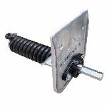 Mountain K0209 Hex Chrome Under-the-Rail Underbody Assembly with Arm Connector Plug and Drop Plate, Passenger Side