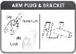 Mountain K0257 5 Spring Mounting Bracket